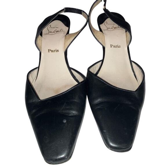 Vintage Christian Louboutin Slingback Heels – EU 36.5 / US 6.5 - Picture 5 of 8